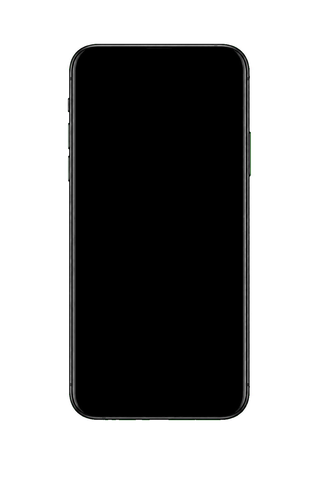 A realistic phone displaying a finished social ad for Mabel's Flowers